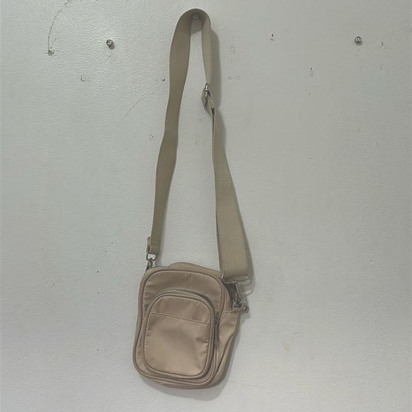 BEIGE SMALL CROSSBODY BAG - Picture 1 of 5